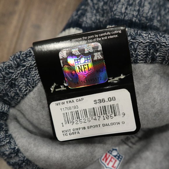 NWT Dallas Cowboys Knit Toque - Picture 4 of 4